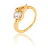 J0391 Crystal Diamond Finger Rings For Women