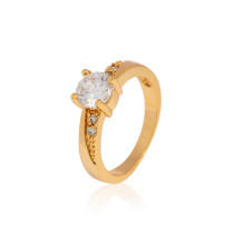 Ku Niu J0035 18K Gold Plated Diamond Jewelry Finger Rings
