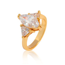 Ku Niu J1241 18K Gold Plated Diamond Jewelry Finger Rings