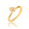 J0315 Fashion Diamond Jewelry Gold Plated Zircon Rings