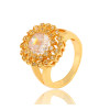 J0486 Gold Plated Rings Environment Friendly Copper Jewelry