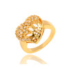 J0573 Gold Plated Jewelry Zircon Rings