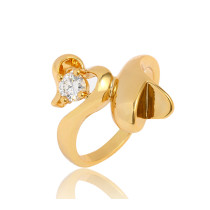J0742 Imitation Jewelry Gold Plated Rings