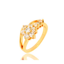J1030 Gold Plated Zircon Rings