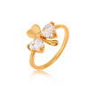 J1047 Gold Plated Zircon Rings