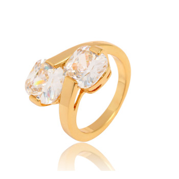 J1215 Gold Plated Zircon Rings