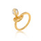 J1227 Gold Plated Zircon Rings