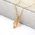 D0323 Fashion Womens Jewelry Gold Plated Crystal Zircon Diamond  Necklace Pendants