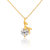 D0153 Fashion Womens Jewelry Gold Plated Crystal Zircon Diamond  Necklace Pendants