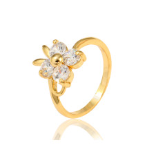J0439 Gold Plated Zircon Rings