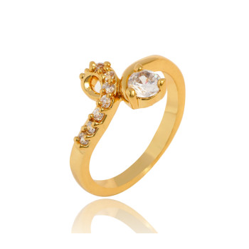 J0480 Gold Plated Zircon Rings