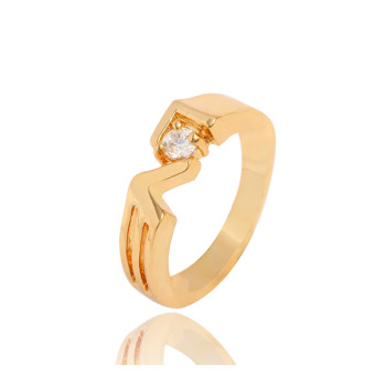 J0487 Zircon Diamond Finger Ring