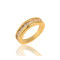 J0503 Zircon Ring, 18K Gold Plated CZ Rings,Imitation Jewelry