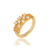 J0592 Imitation Jewelry Zircon Diamond Finger Rings