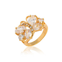J0639 Butterfly Zircon Diamond Imitation Finger Rings
