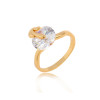 J1152 Gold-plated Zircon Rings