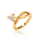 J0346 Hot Fashion Imitation Gold Plated Zircon Rings
