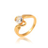 J1019 Diamond Zircon Dress Ring
