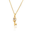 D0144 Fashion Womens Jewelry Gold Plated Crystal Zircon Diamond  Necklace Pendants