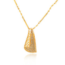 D0256 Fashion Womens Jewelry Gold Plated Crystal Zircon Diamond  Necklace Pendants