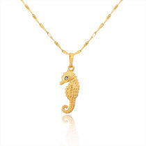 D0247 Fashion Womens Jewelry Gold Plated Crystal Zircon Diamond  Necklace Pendants