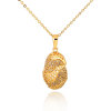 D0255 Fashion Womens Jewelry Gold Plated Zircon Necklace Pendants