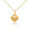 D0269 Fashion Womens Jewelry Gold Plated Zircon Necklace Pendants