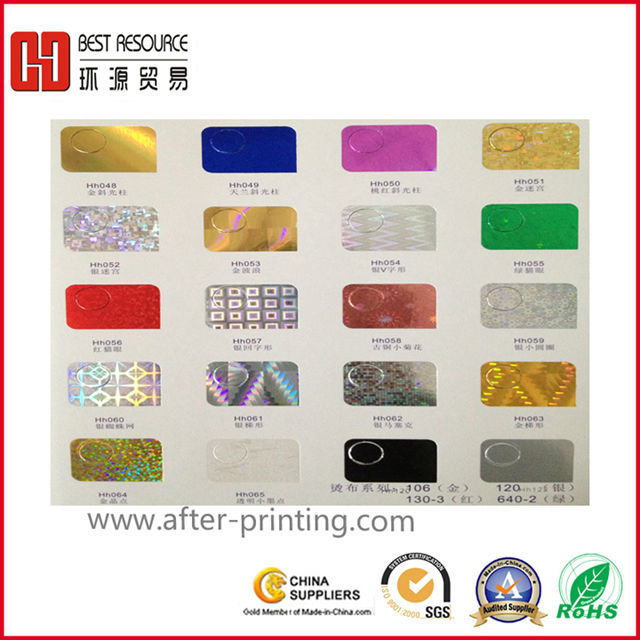 Holographic Hot Stamping Foil for Plastic