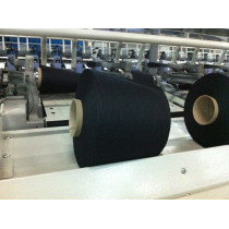 100% polyester spun yarn 30/1 black