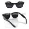 Black Pinhole Wayfarer Sunglasses