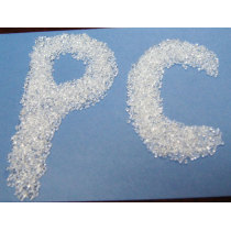 Clear polycarbonate resin, used in parts for electrical and electronic appliances