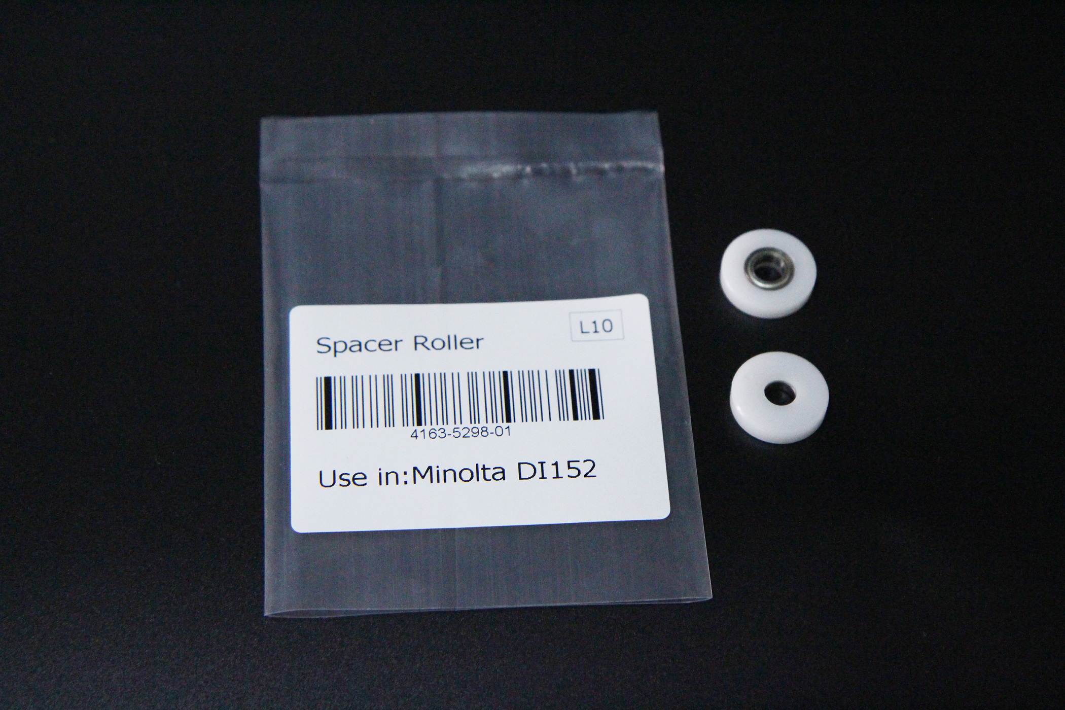 10SET 4163-5298-01 27AE30060 for Minolta DI152 DI183 Spacer Roller with bearing