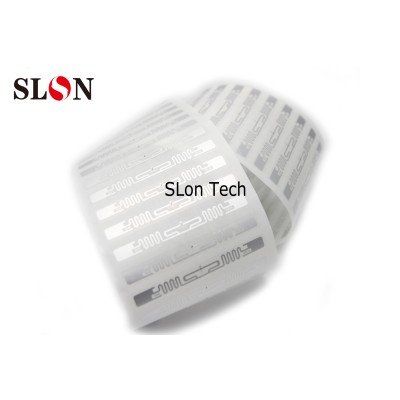 1000pcs UHF RFID tag White film Alien ALN-9640/9740 915Mhz Squiggle H3 GEN 2 RFID label