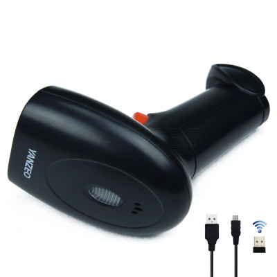1D Laser Barcode Scanner| Yanzeo L1010| Wireless 2.4G Handheld USB Code 39 93 PDF417 barcode reader