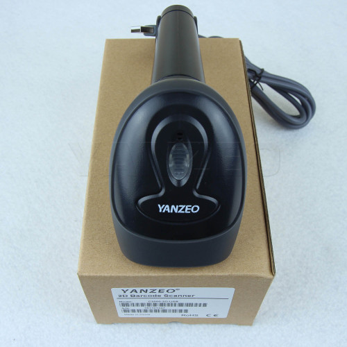 2D Handheld barcode scanner| Yanzeo C2010 Portable Bluetooth PDF417 DM QR Code 2D Wireless Barcode Scanner For Pos