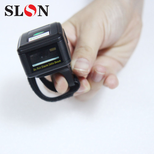 Wearable Ring Barcode Scanner| Yanzeo R1820| 2D Portable Wireless Barcode Reader Qr Code with Bluetooth 2.4G
