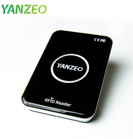 Metal Shell UHF RFID Reader Writer| Yanzeo R15 SR2 860-960mhz| Compatible Standard of  ISO 18000-6C ISO 18000-6B| Support Read Write UHF Tags for Alien 9654| Support Keyboard Emulation Output