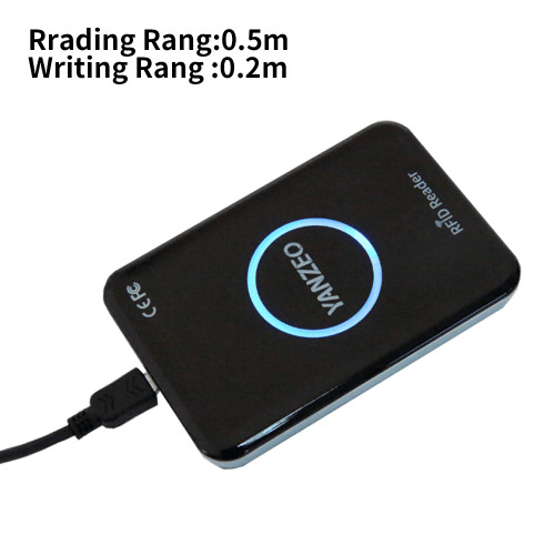 Metal Shell UHF RFID Reader Writer| Yanzeo R15 SR2 860-960mhz| Compatible Standard of  ISO 18000-6C ISO 18000-6B| Support Read Write UHF Tags for Alien 9654| Support Keyboard Emulation Output