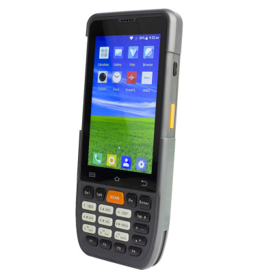 Android10 Handheld Computer | YanzeoSR1000 | Handheld 1D 2D Barcode scanner Portable Scanner with WIFI Bluethooth 4GLTE, GPS, NFC, SIM Card