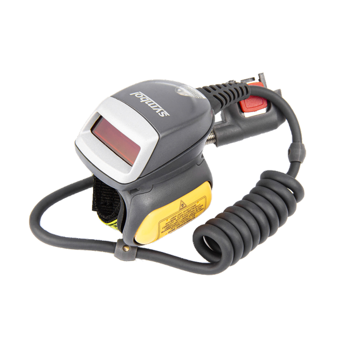 RS409-SR2000ZLR Symbol Zebra RS409 Ring Scanner Barcode Scanner| High Performance, 1D Laser scannerfor Hip-mounted WT4090 Wearable Terminal Only