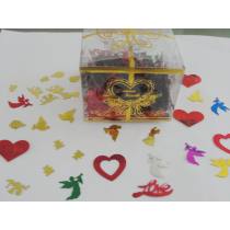 Multi shapes table confetti for wedding decoration