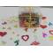 Multi shapes table confetti for wedding decoration