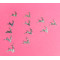 Deer shape table confetti for Chirstmas decoration