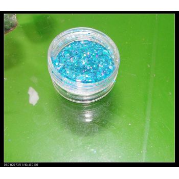 Eco-friendly laser glitter powder for Christmas crafts decoration