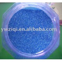 High temperature navy blue colored glitter powder for Christmas decoration