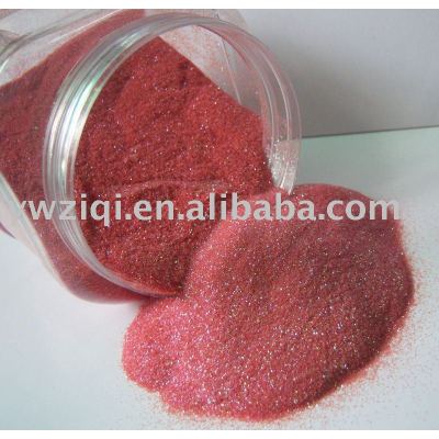 Hologrma red color decoration glitter powder