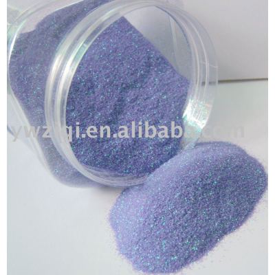 light purple color fine glitter powder