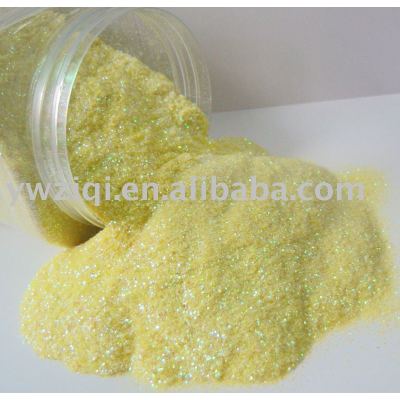 PET iridescence glitter powder for greeting cards