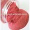 red color glitter powder for textile factory