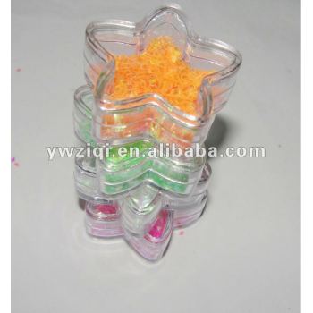 Rhombus glitter powder for veil decoration
